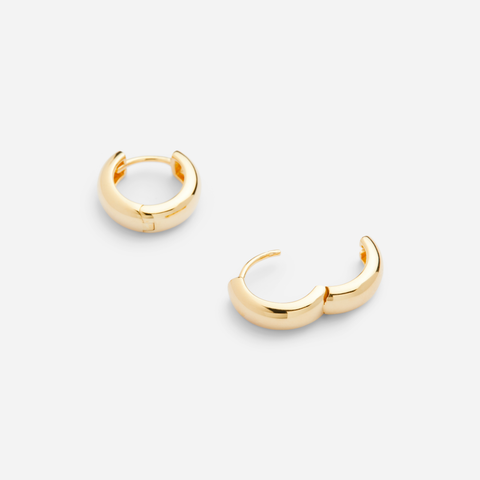 Huggie Hoop Gold - Earrings